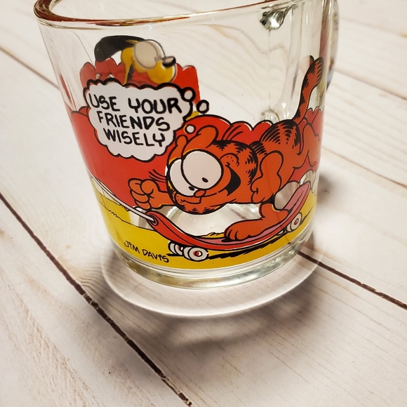 Vintage 1978 McDonald's Garfield and Odie Glass Mug - Picture 13 of 13